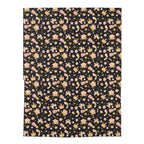 Princess Unicorn Baby Swaddle Blanket – Pink Crowns & Stars Newborn Wrap