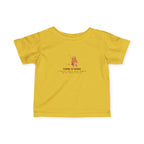 Infant Tee – Fıshing is boring "Cute Bear" Baby Shirt