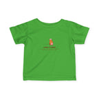 Infant Tee – Fıshing is boring "Cute Bear" Baby Shirt