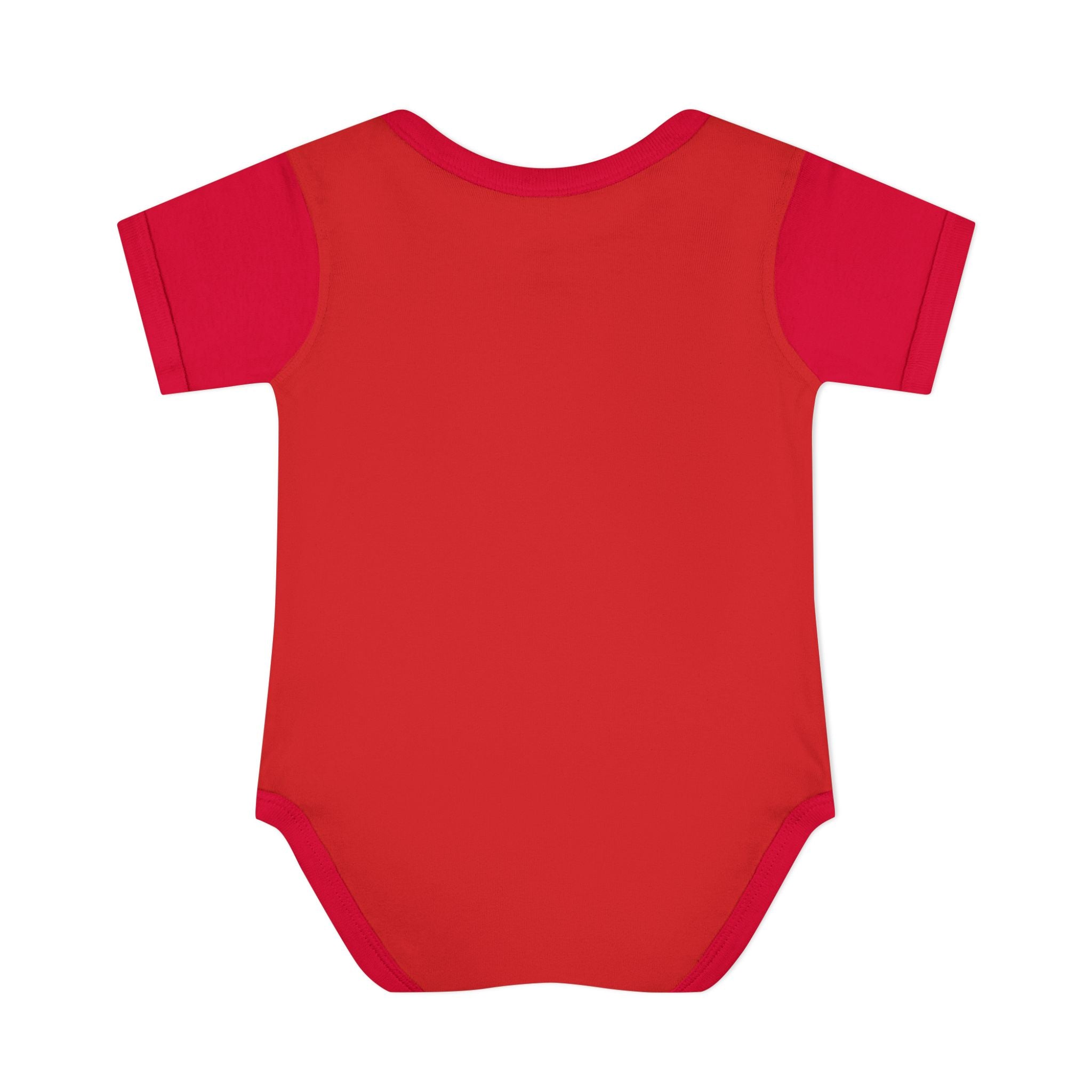 Baby Bodysuit - "Born to Race" Red Muscle Car Infant Onesie