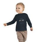 Toddler Long Sleeve Tee — 'Legends Never Fade' Vintage Car