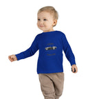 Toddler Long Sleeve Tee — 'Legends Never Fade' Vintage Car