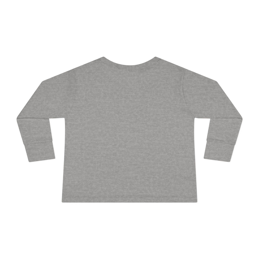Toddler Long Sleeve Tee — "Born to Sparkle" Unicorn Rainbow Shirt