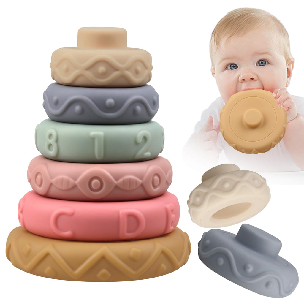 Baby Teething & Learning Stacking Rings