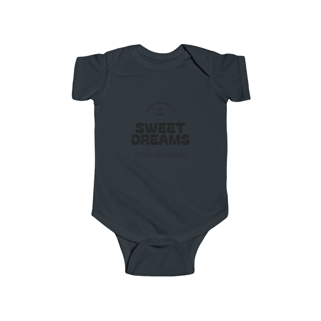 Infant Bodysuit — “Sweet Dreams” Personalized Baby Onesie