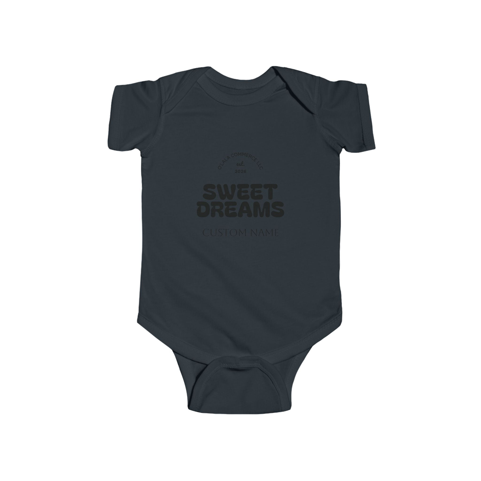 Infant Bodysuit — “Sweet Dreams” Personalized Baby Onesie