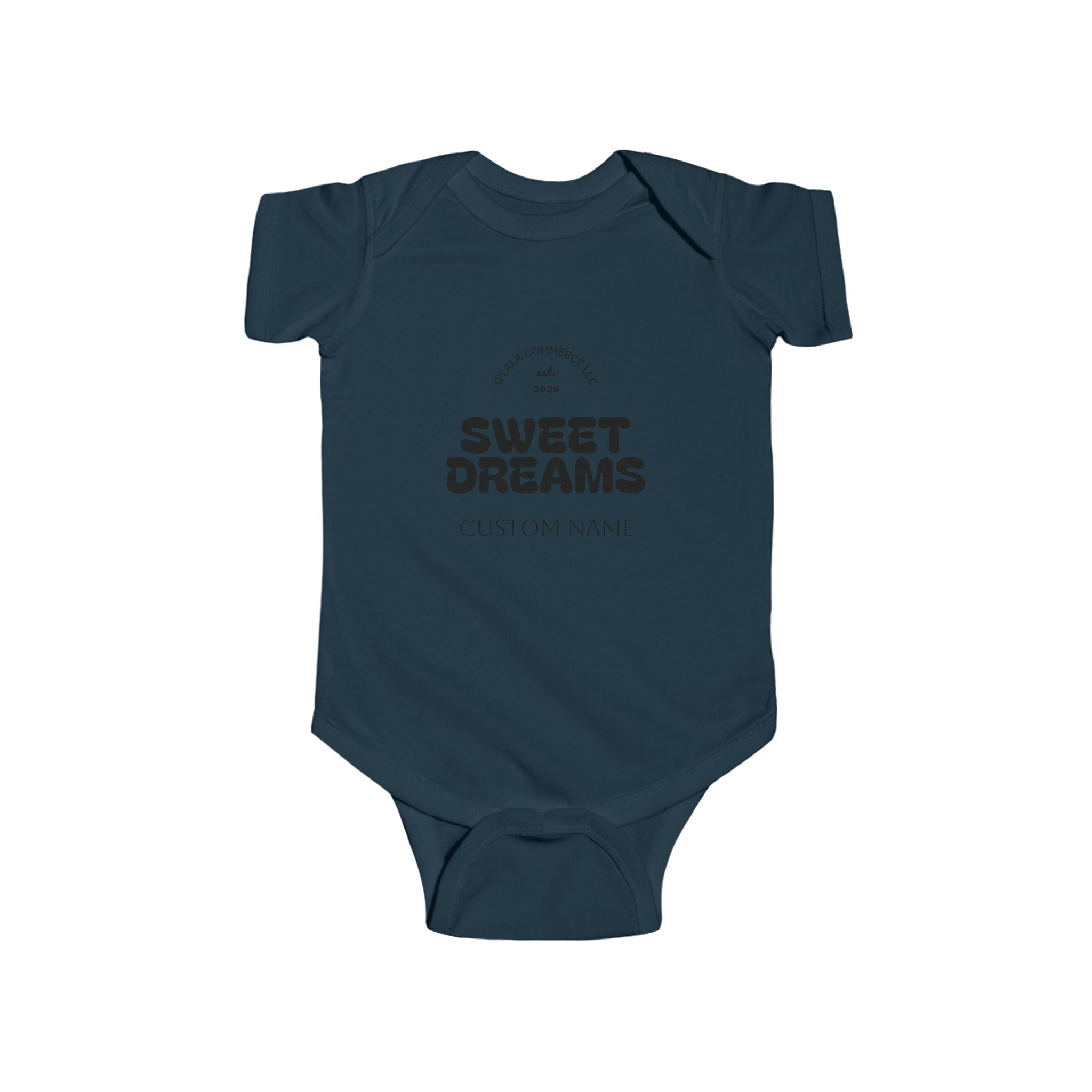 Infant Bodysuit — “Sweet Dreams” Personalized Baby Onesie