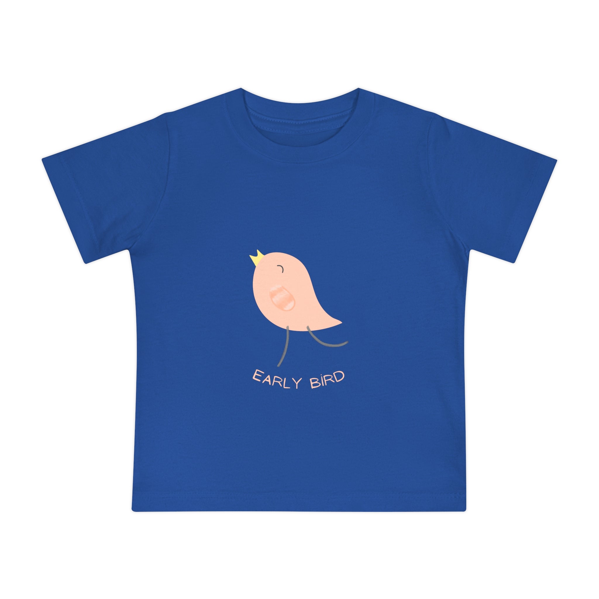 Baby T-Shirt "Early Bird" Cute Chick Graphic — Infant Short Sleeve Tee