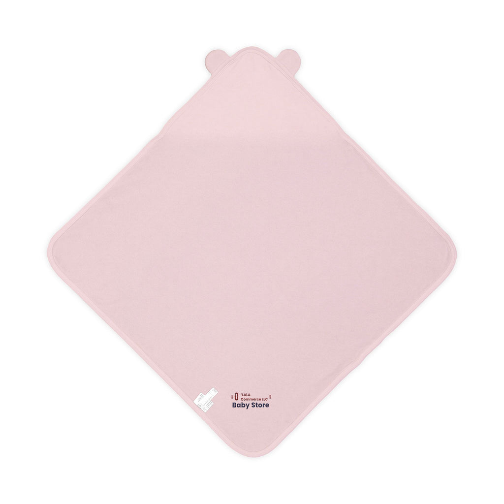 Embroidered Bear-Ear Terry Hooded Baby Towel