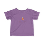 Infant Tee – Fıshing is boring "Cute Bear" Baby Shirt