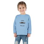 Toddler Long Sleeve Tee — 'Legends Never Fade' Vintage Car