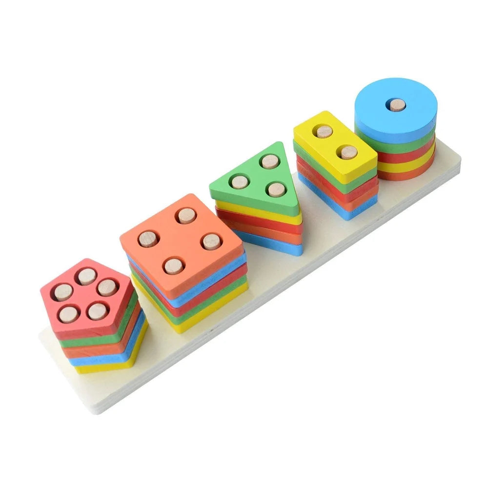 BrightStarts Montessori Wooden Toys