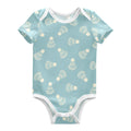 Baby Girl Blue Snuggle Bodysuit