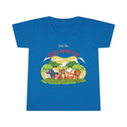 Toddler T-Shirt – Cute Safari Animal Crew Graphic Tee (Join the Wild Safari Club)