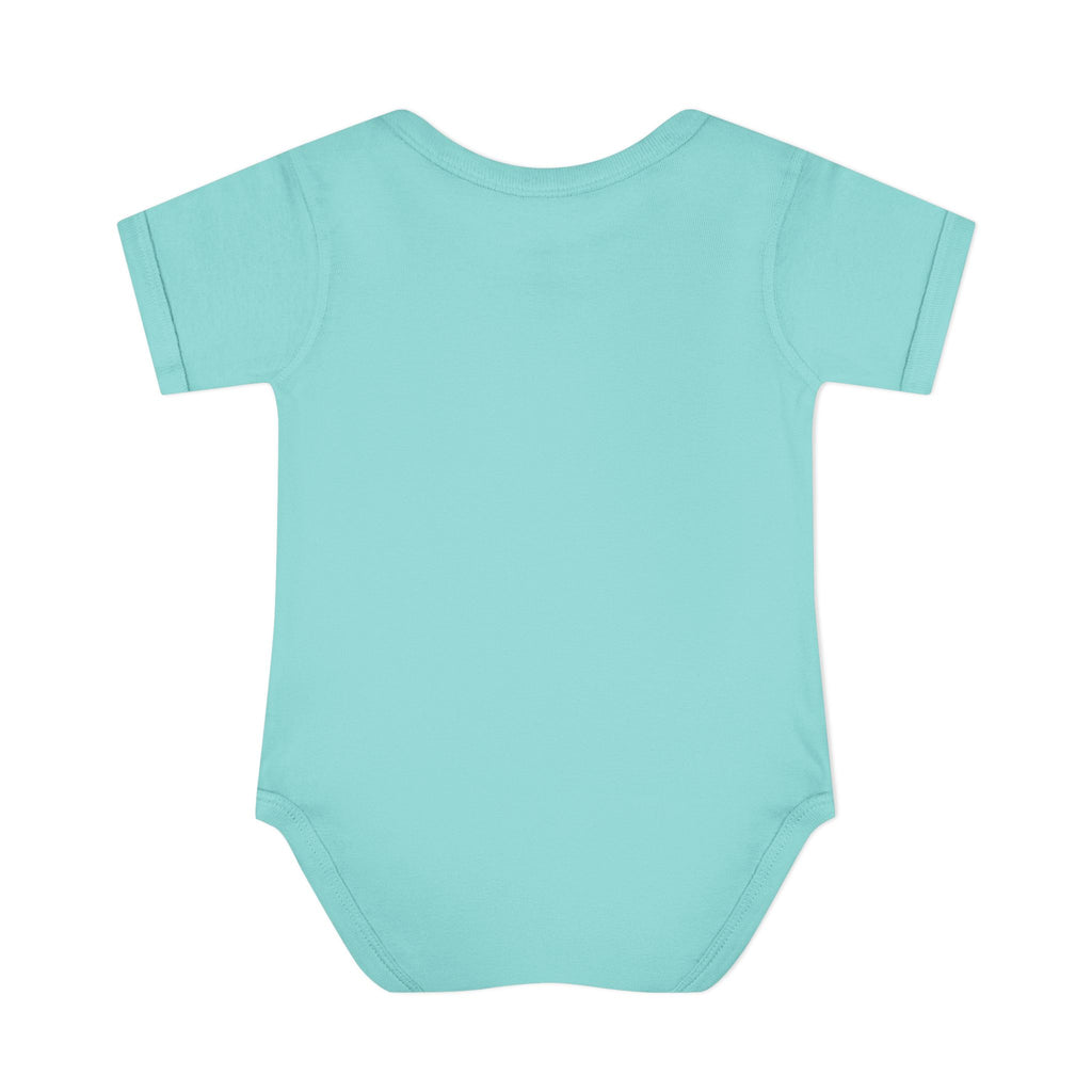 Baby Bodysuit - "Born to Race" Red Muscle Car Infant Onesie