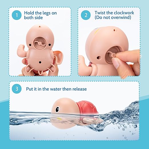Turtle Tots Splash Toys