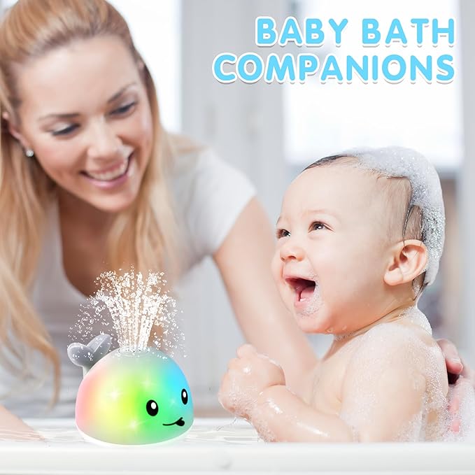 Whale Wonders Light-Up Bath Toy