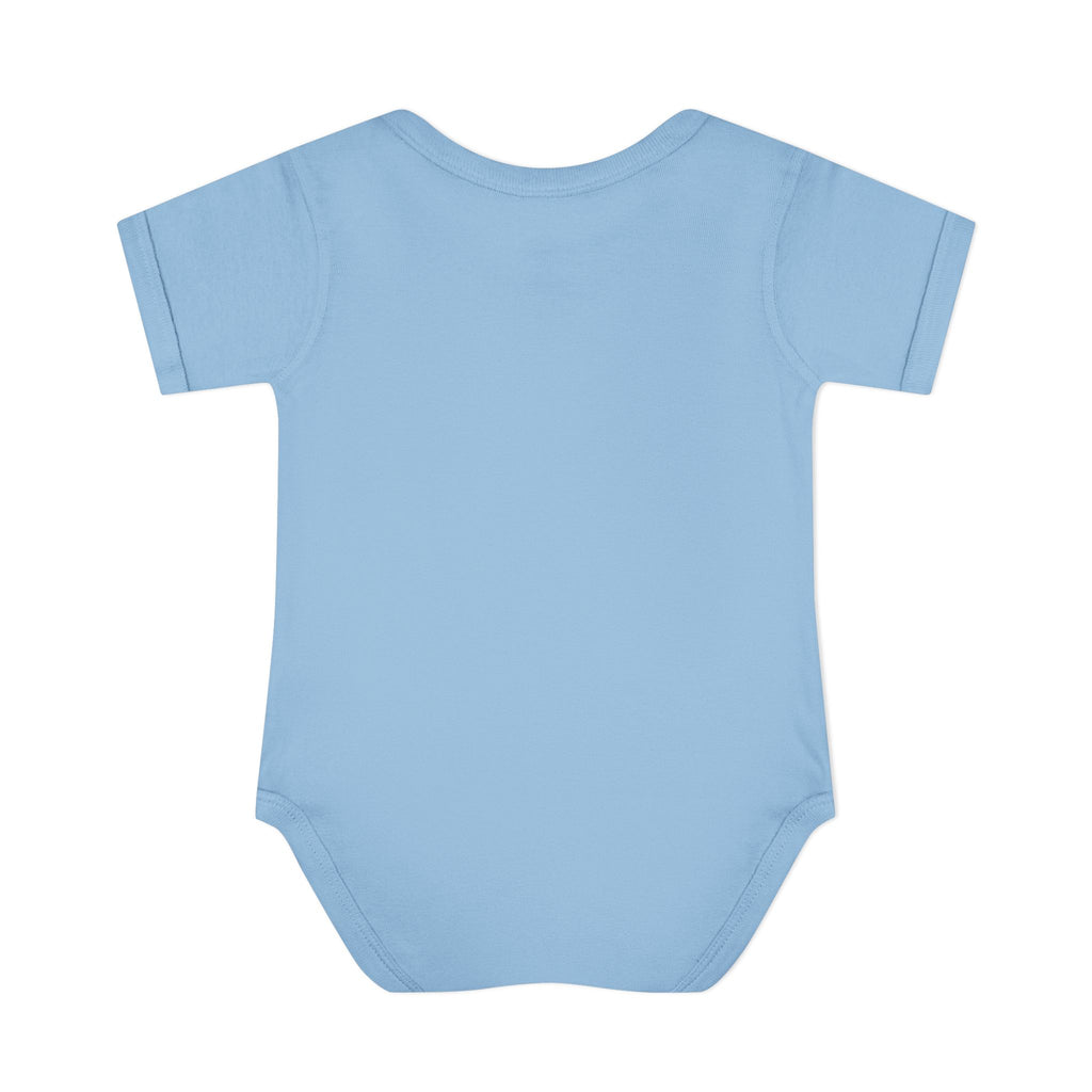 Baby Bodysuit - "Born to Race" Red Muscle Car Infant Onesie