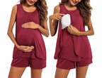 Comfy Maternity Nursing Pajama Set