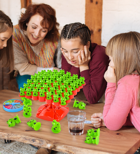 Frog Balance Tree – Fun Family Game for Kids (3+)