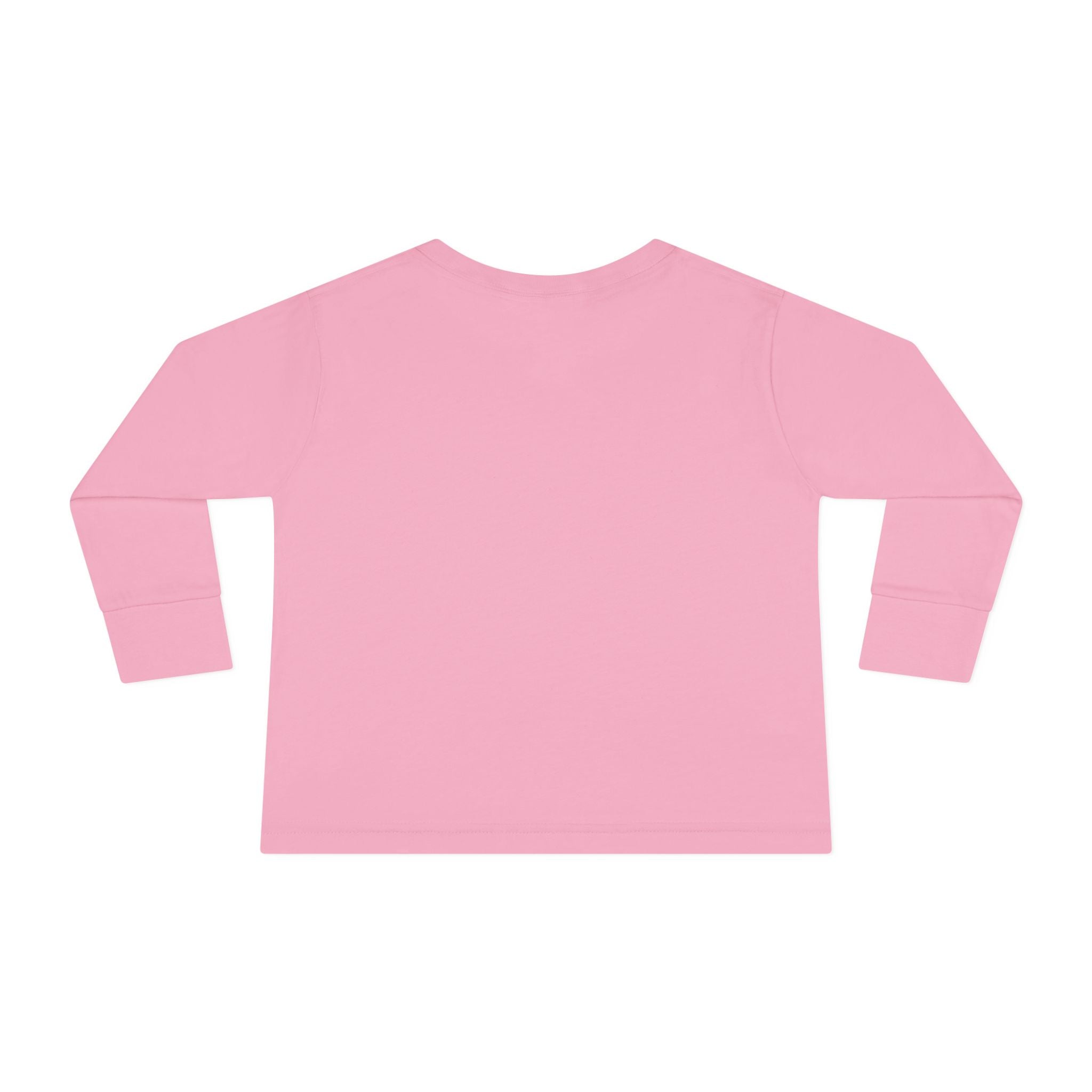 Toddler Long Sleeve Tee — "Born to Sparkle" Unicorn Rainbow Shirt