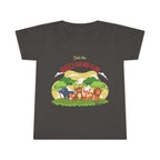 Toddler T-Shirt – Cute Safari Animal Crew Graphic Tee (Join the Wild Safari Club)