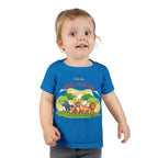 Toddler T-Shirt – Cute Safari Animal Crew Graphic Tee (Join the Wild Safari Club)