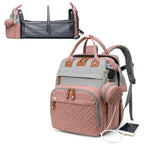 All-in-1 Baby Gear Backpack with USB & Change Mat