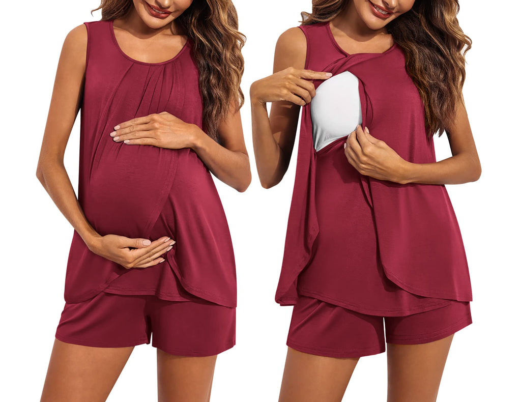 Comfy Maternity Nursing Pajama Set