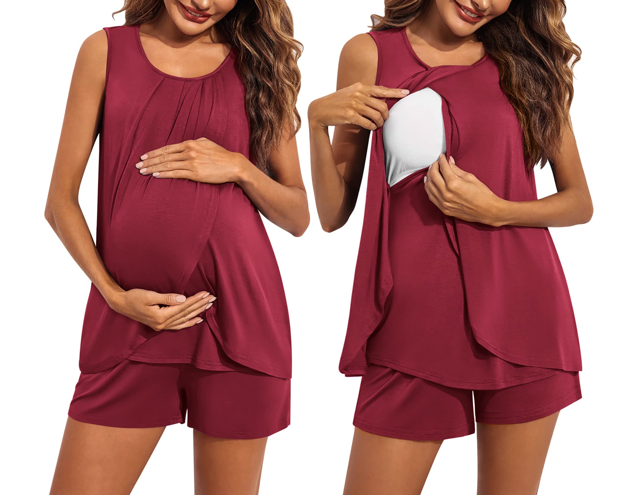 Comfy Maternity Nursing Pajama Set