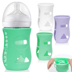 Silicone Embrace 3-Pack Baby Bottle Covers