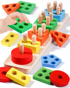 BrightStarts Montessori Wooden Toys