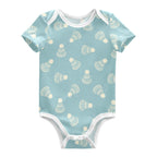 Baby Girl Blue Snuggle Bodysuit