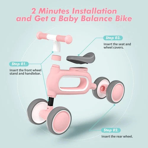 Silent Spinner Toddler Bike